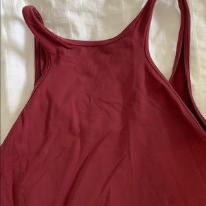 Maroon Lululemon Tank